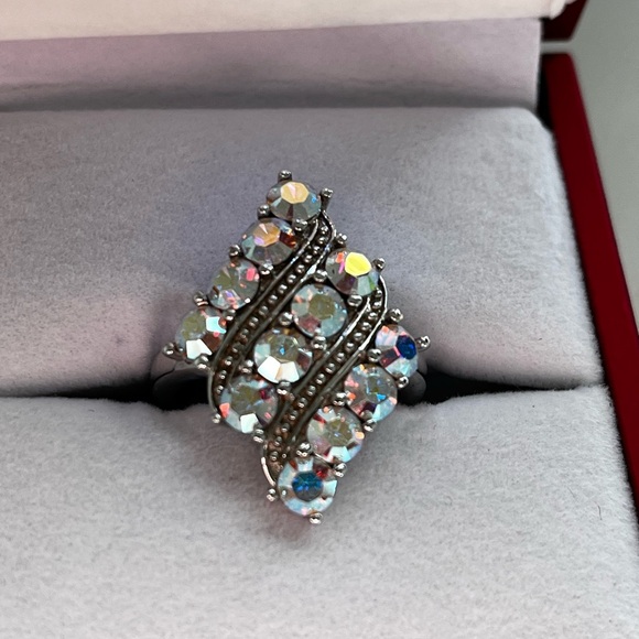 🍀 Mystic Topaz Ring - 925 Sterling - Size 7 - Picture 4 of 7